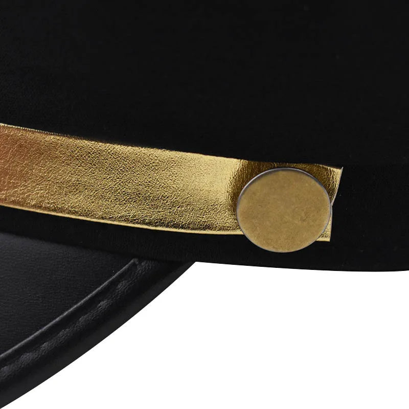 Anime-Inspired Cosplay Cap with Metal Badge Unisex Adult Hat