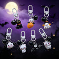 5-30PC Halloween Theme Keychain Pendant Halloween Trickster Ghost Festival Carnival Birthday Party Gift Gift Bag Filler Gift Bag