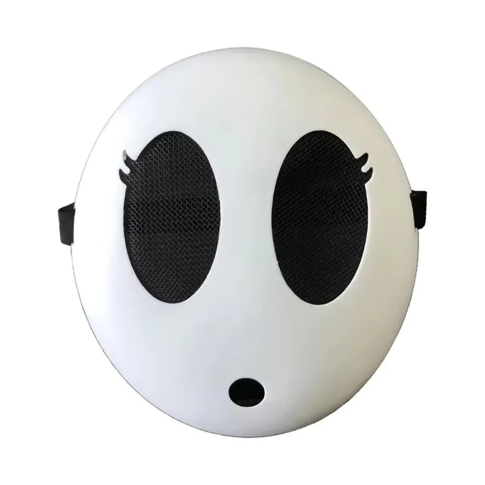 White Mask Costume Prop for Halloween Cosplay & Parties