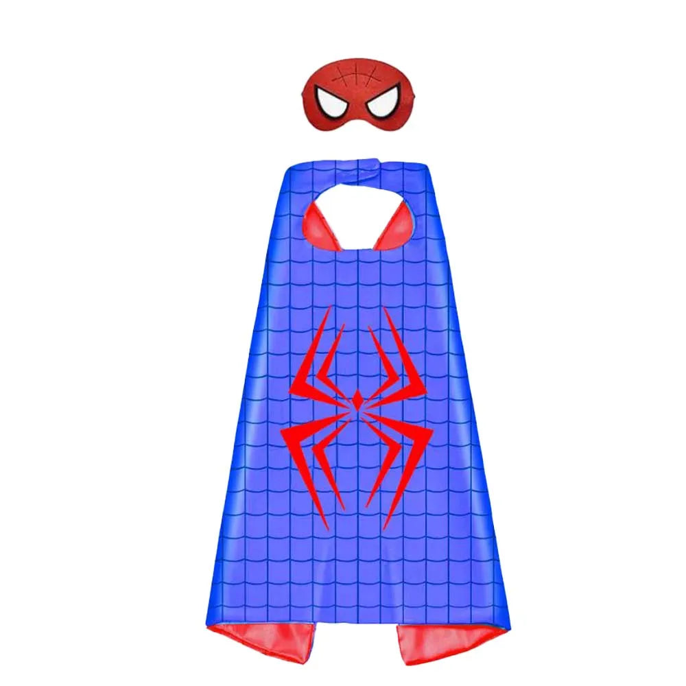 Kids Superhero-Inspired Cape Costume for Parties