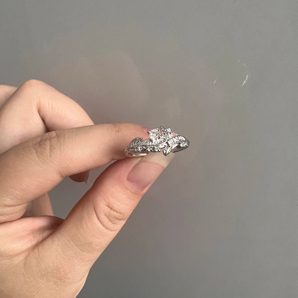 Adjustable Fantasy Wedding Ring Costume Prop for Cosplay