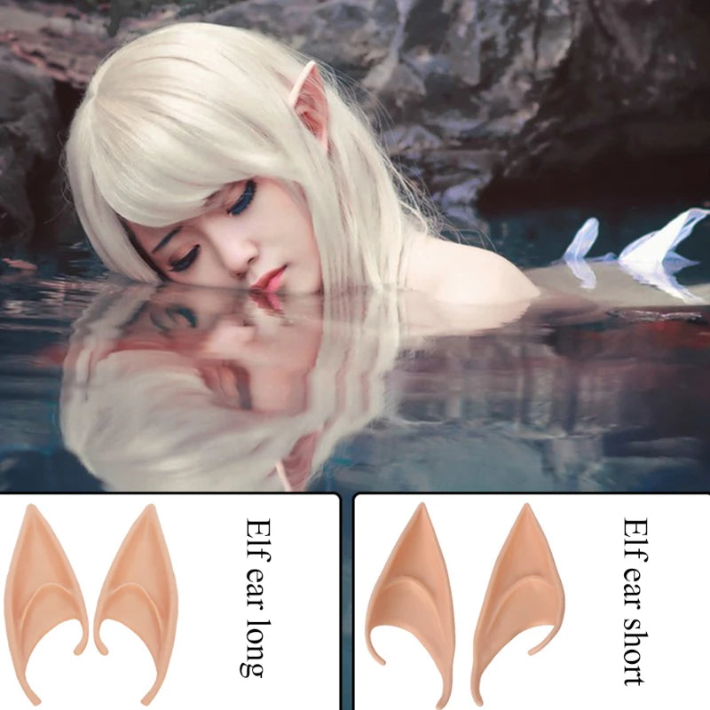 Latex Elf Ears Costume Accessories for Cosplay & Halloween