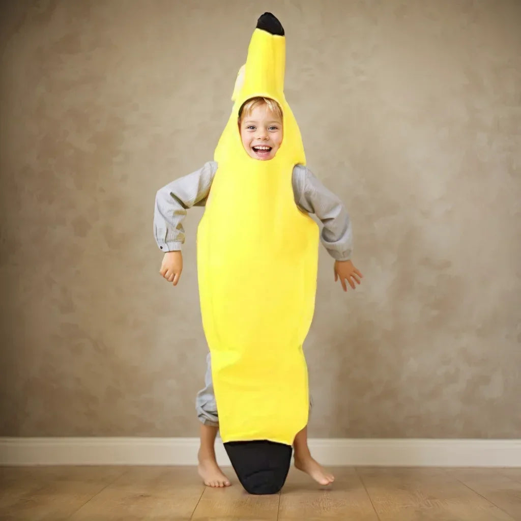 Banana Costume for Kids & Adults Halloween & Parties