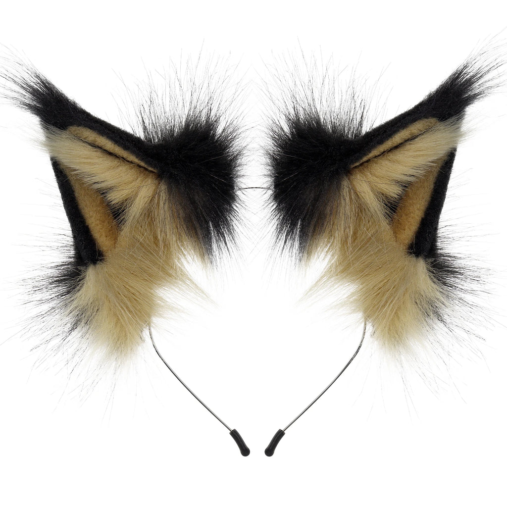 Faux Fur Fox Wolf Ear Headband Costume Accessory