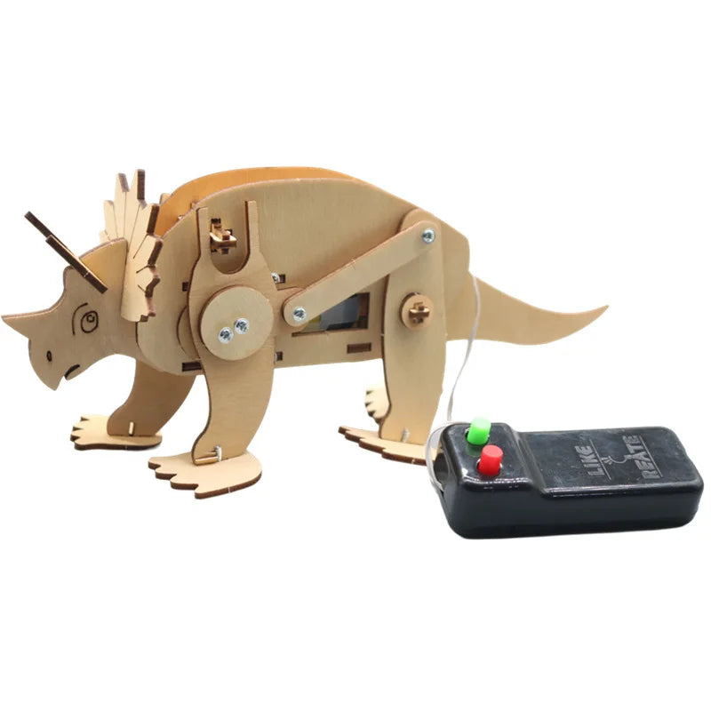 DIY Science Toys Children Educational STEM Kits Dinosaur Model Technologia Experimental Tool Wood Puzzle Games School Supply