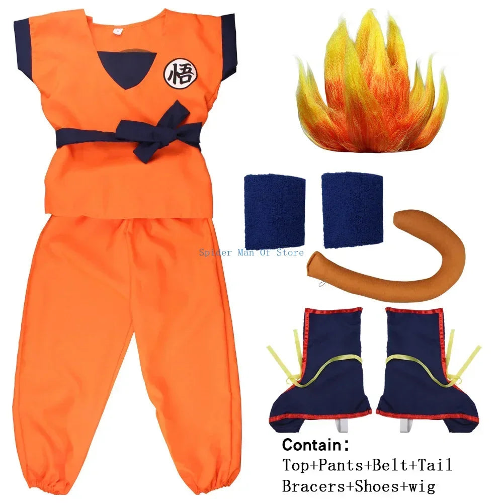 Kids & Adult Martial Arts Warrior Cosplay Costume Set