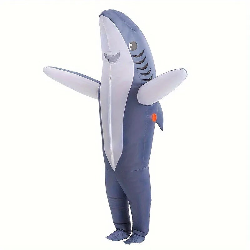 Inflatable Shark Costume for Halloween, Christmas & Parties
