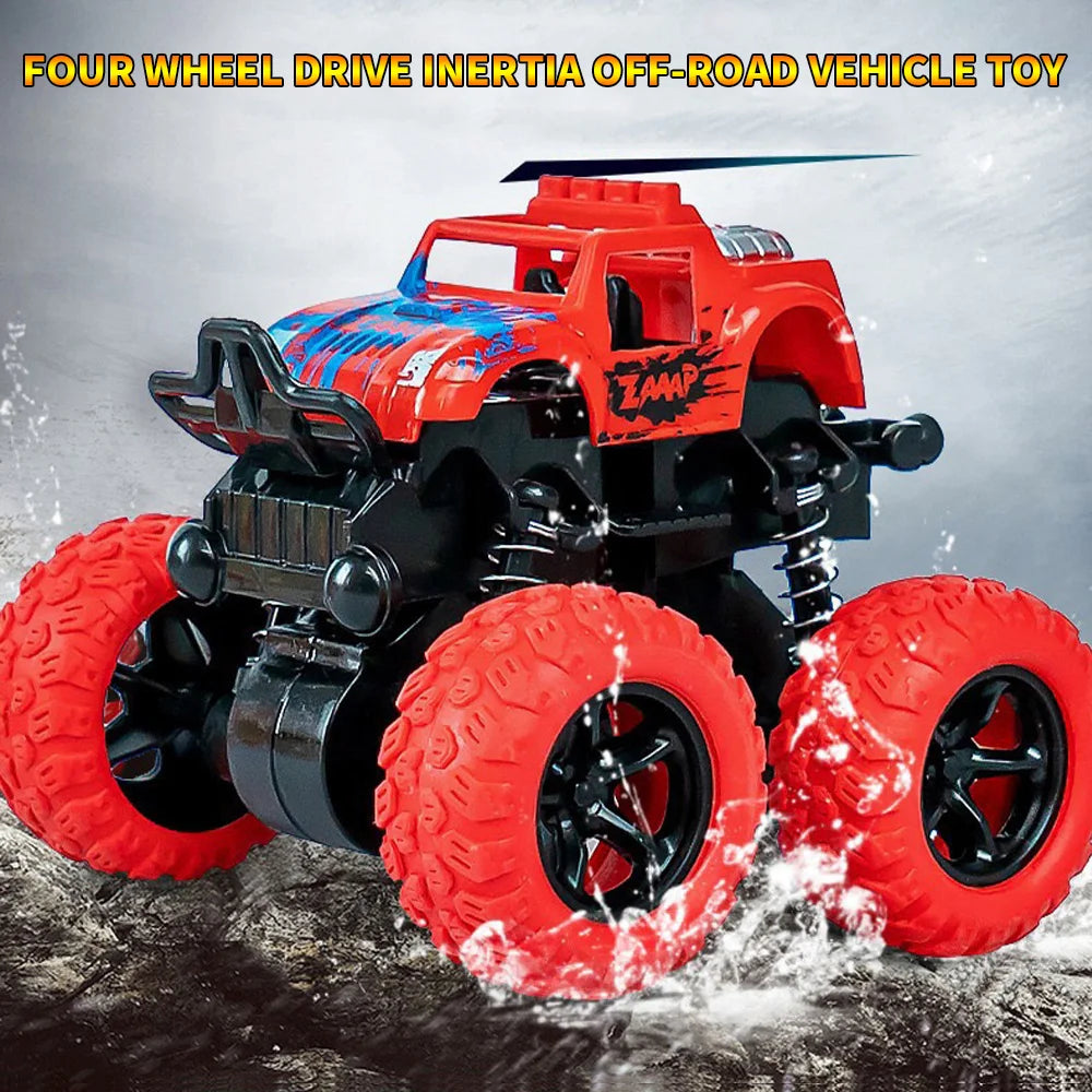 4PCS/2PCS/1PC Inertial Off-Road Vehicle Toys - Suitable for Halloween, Christmas, Boys and Girls Gifts