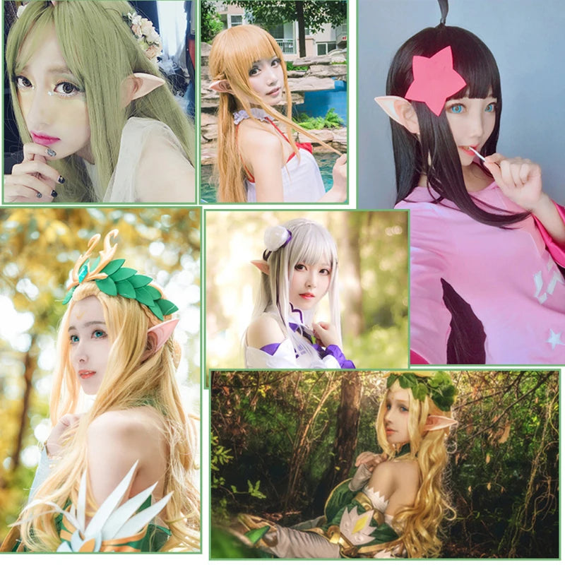 Latex Elf Ears Costume Accessories for Cosplay & Halloween