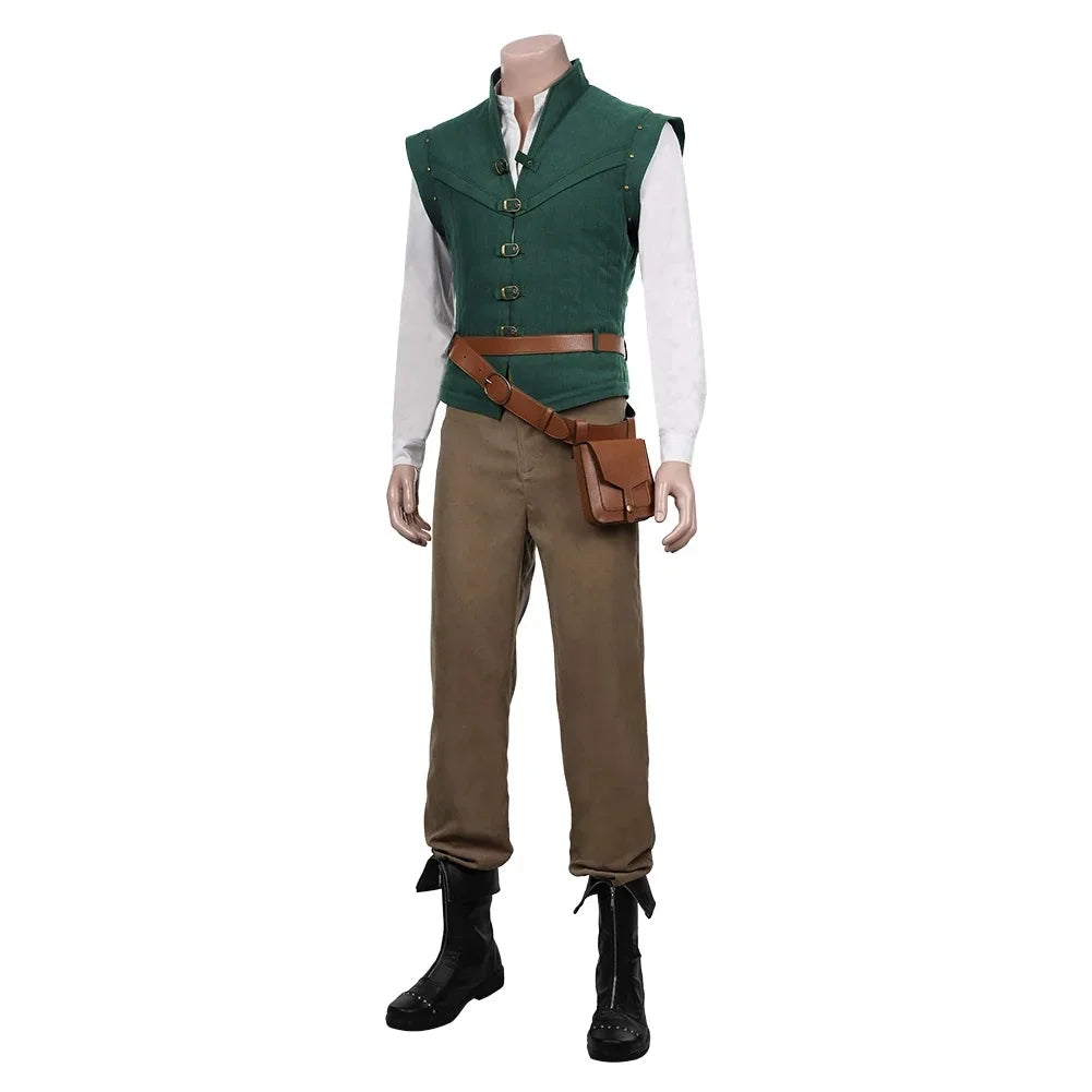 Charming Adventurer Costume Adult Medieval Halloween Outfit
