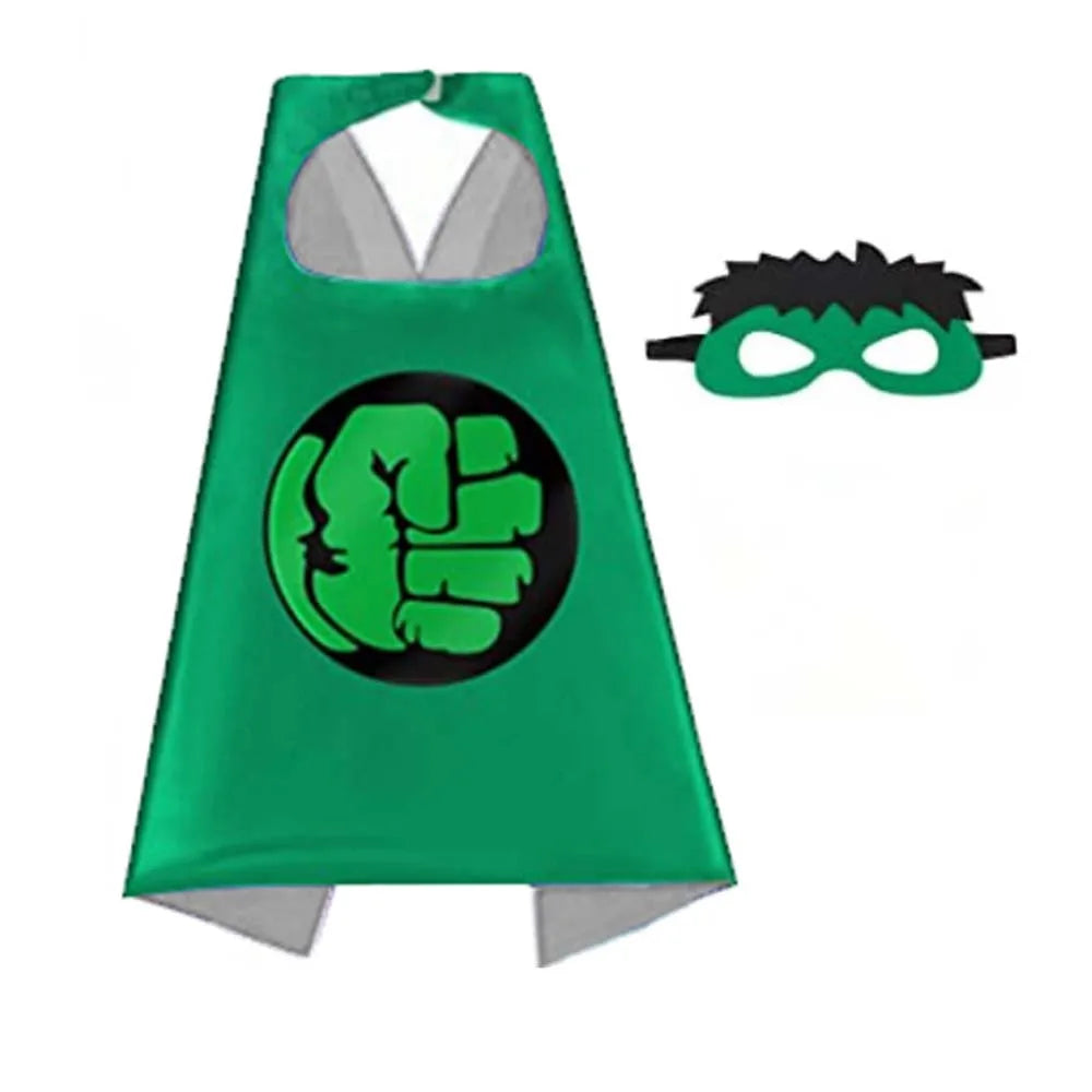 8-Piece Superhero Cape Set for Kids Halloween & Dress-Up Parties