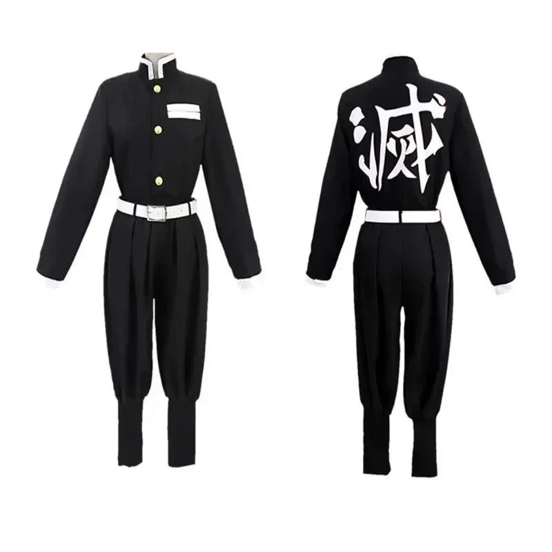 Butterfly-Inspired Cosplay Uniform Costume with Wig
