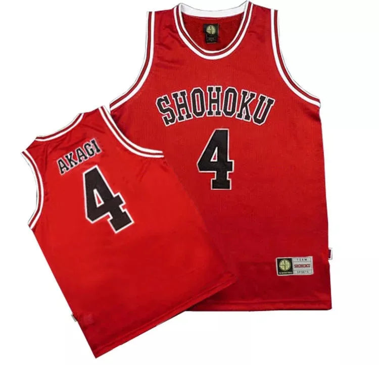 Anime-Inspired Basketball Jersey Cosplay Vest for Adults & Kids