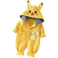 Cartoon Pocket Monsters Baby Pyjamsa Newborn Cute Winter Long-Sleeved Kids Rompers Clothing Babies Toddler'S Clothes Onesie Gift