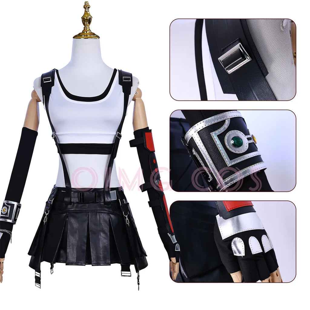 Anime-Inspired Women’s Uniform Cosplay Costume with Wig