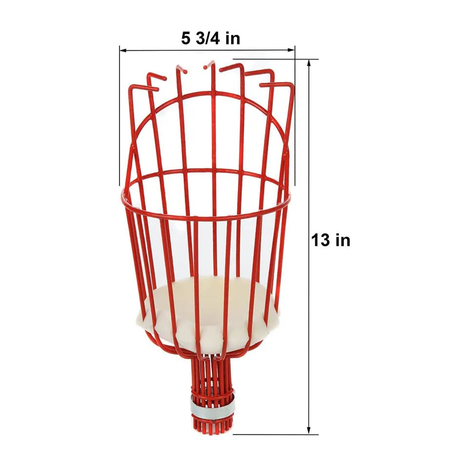 260cm Fruit Picker, Adjustable Depth Basket, Convenient Garden Tool, Picker Basket for Picking Apples