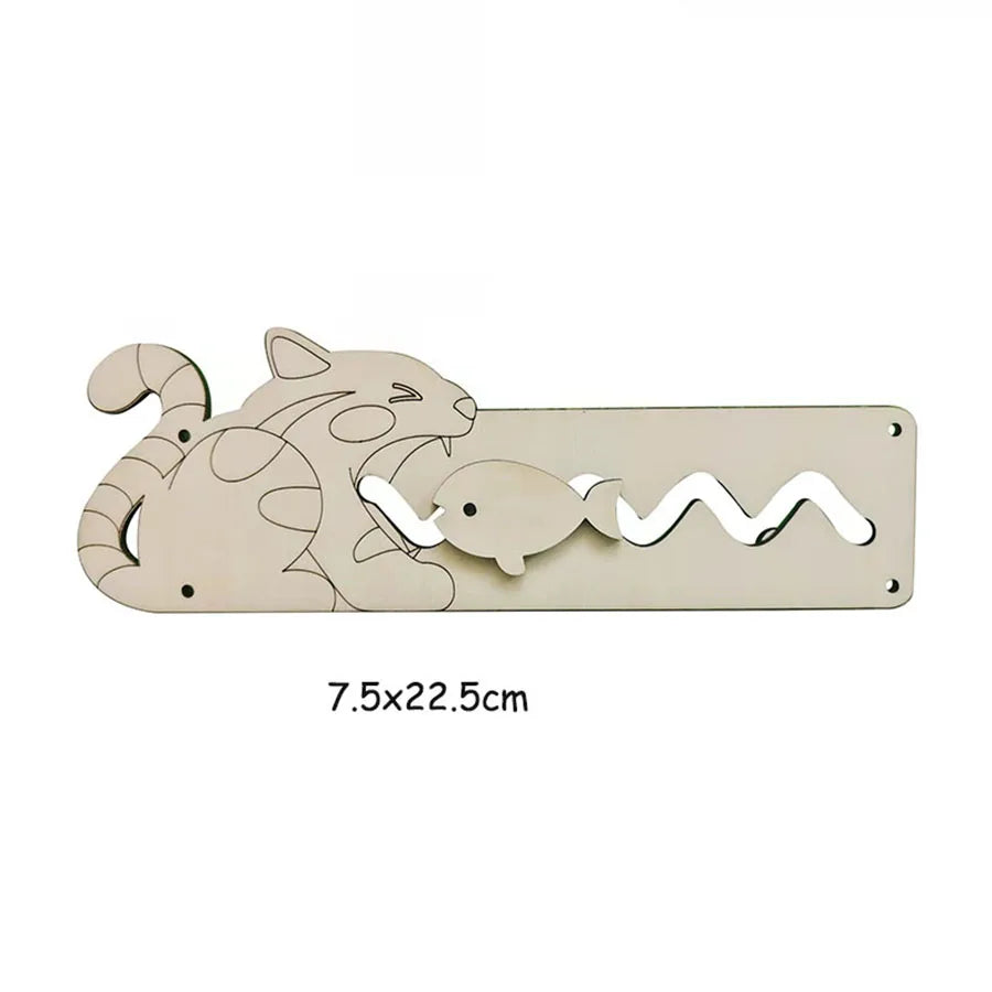 Wooden Busy Board DIY Toy Baby Montessori Sensory Activity Board Accessories For Children Locks Busyboard Parts Educational Toys