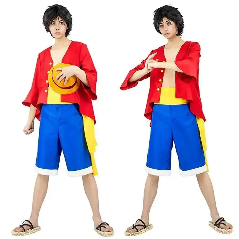 Boys Pirate Adventure Cosplay Costume Set with Hat