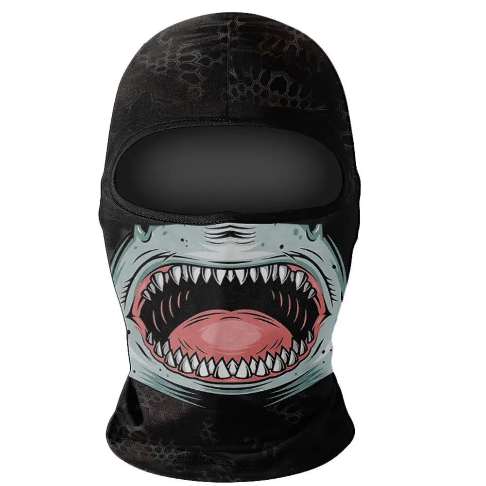Skull Balaclava Mask Windproof Outdoor Costume Headwear