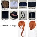 Detective-Inspired Cosplay Costume with Hat Trench Coat