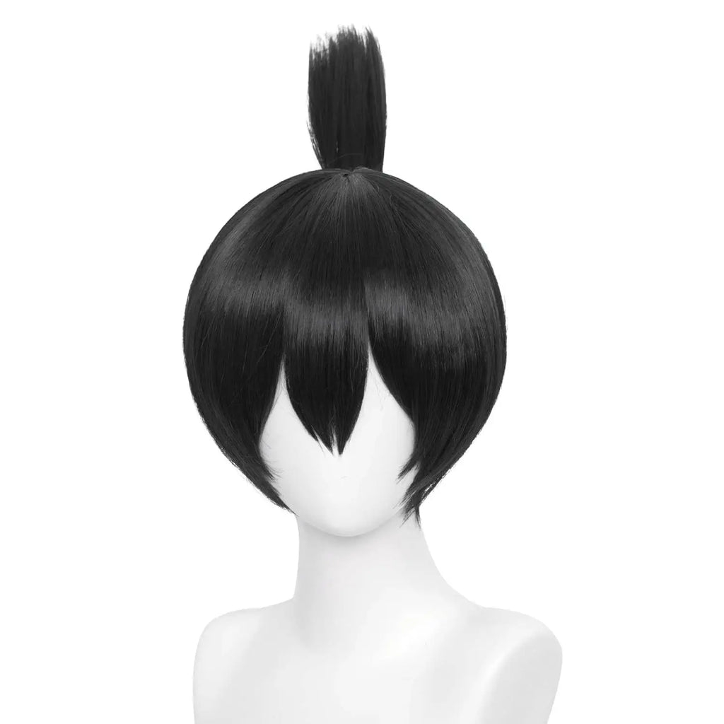 Long Orange Brown Cosplay Wig with Bangs for Adults