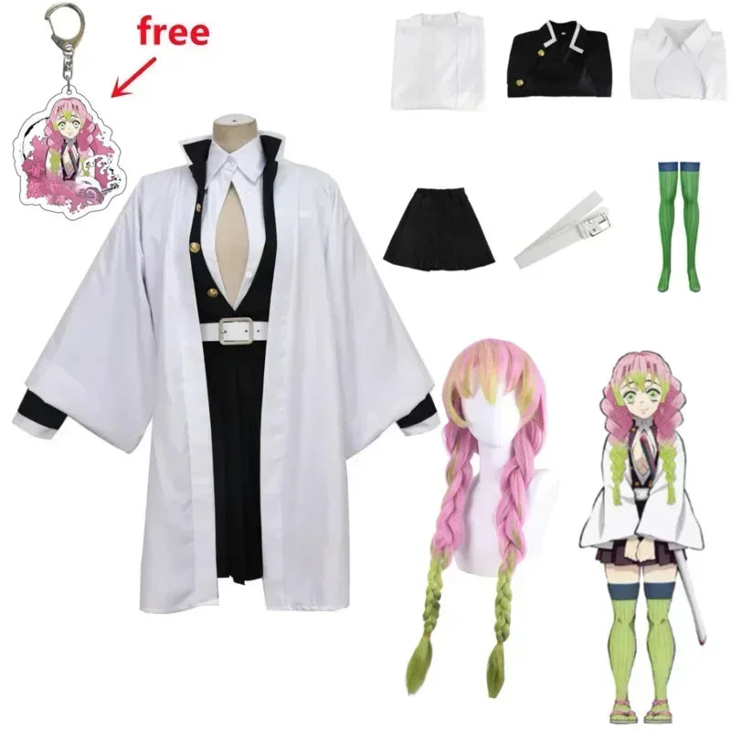 Anime-Inspired Kimono Cosplay Costume for Women & Kids