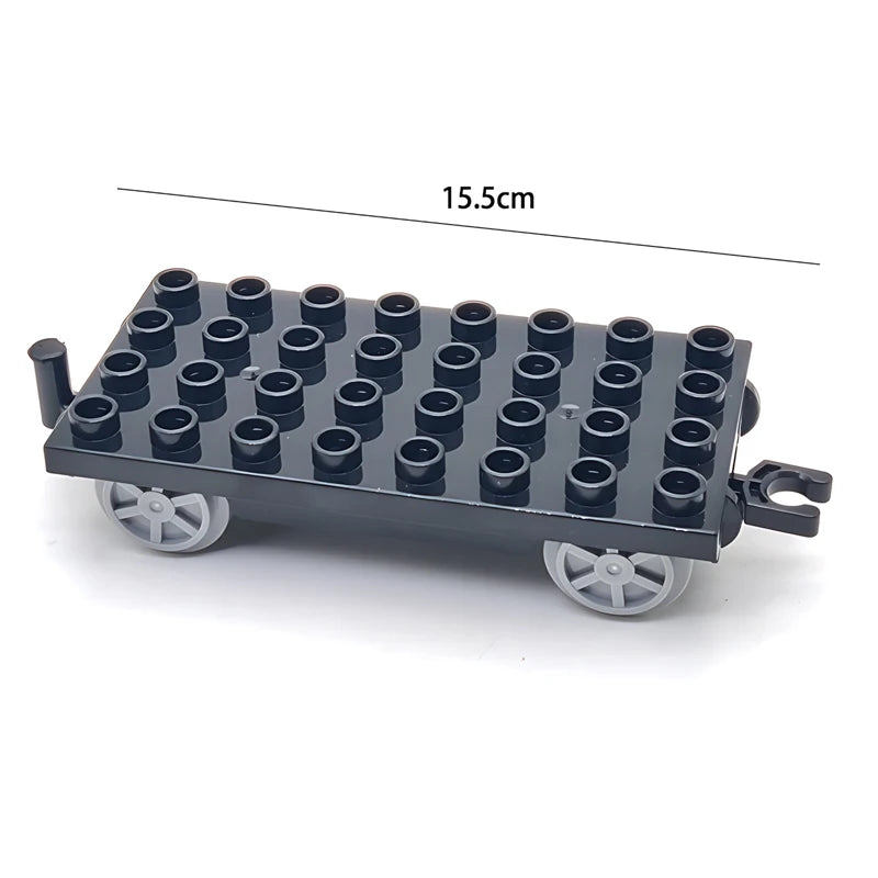 Big Building Blocks Construction Traffic Machinery Creativity Car Accessories Crane Excavator Bricks Toys For Children Baby Gift
