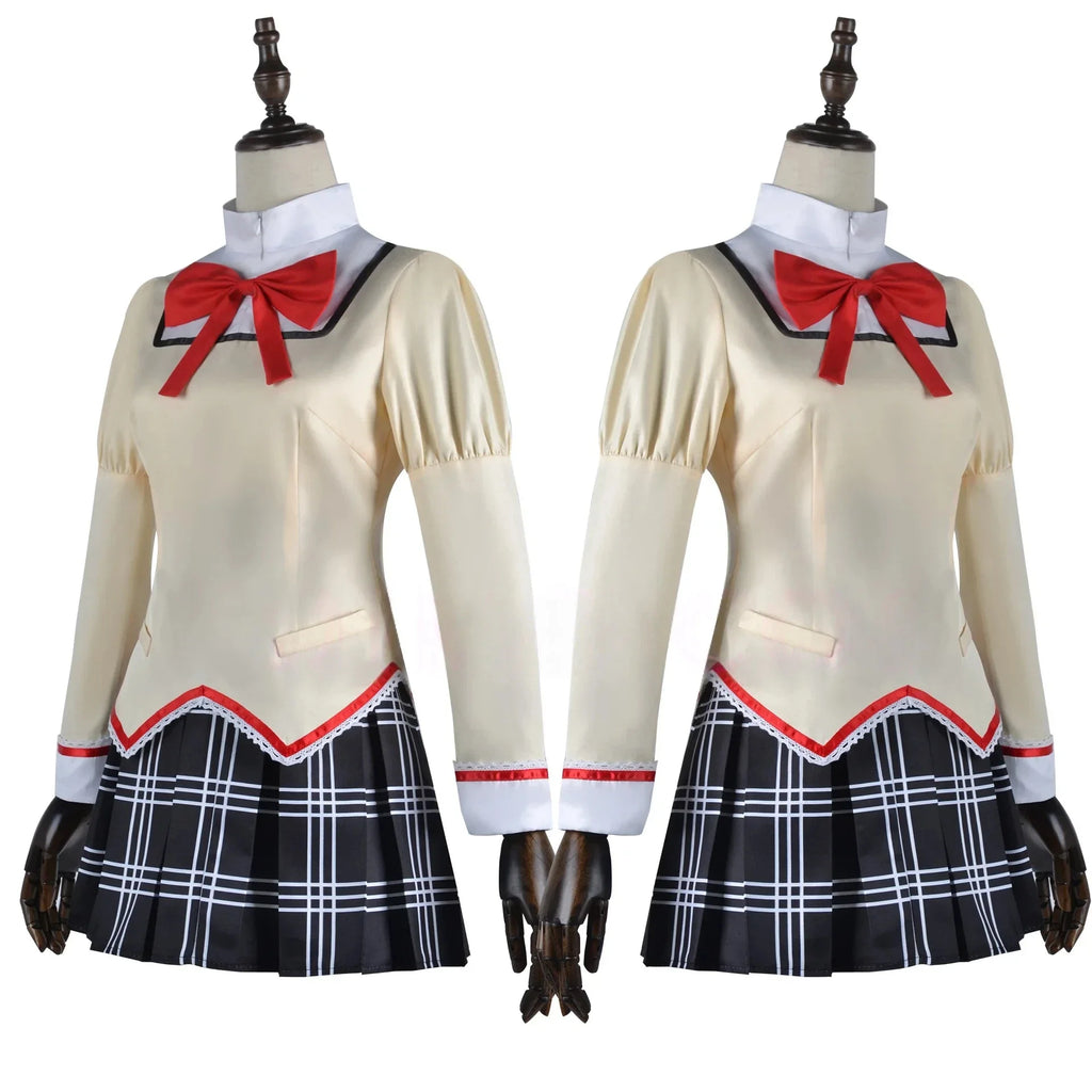 Women's Anime-Inspired School Uniform Cosplay Costume