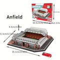 A Large 3D Paper Stadium Puzzle Model for Passionate Football Fans to Fight with Your Home Team, Halloween/Christmas Gifts