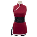Anime-Inspired Cosplay Costume Top Shorts & Pouch Set