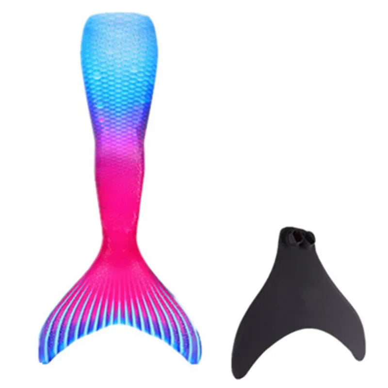 Kids & Adult Mermaid Tail Costume with Monofin Fin
