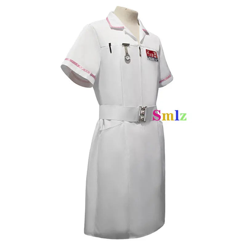 Scary Nurse-Inspired Halloween Cosplay Uniform Set