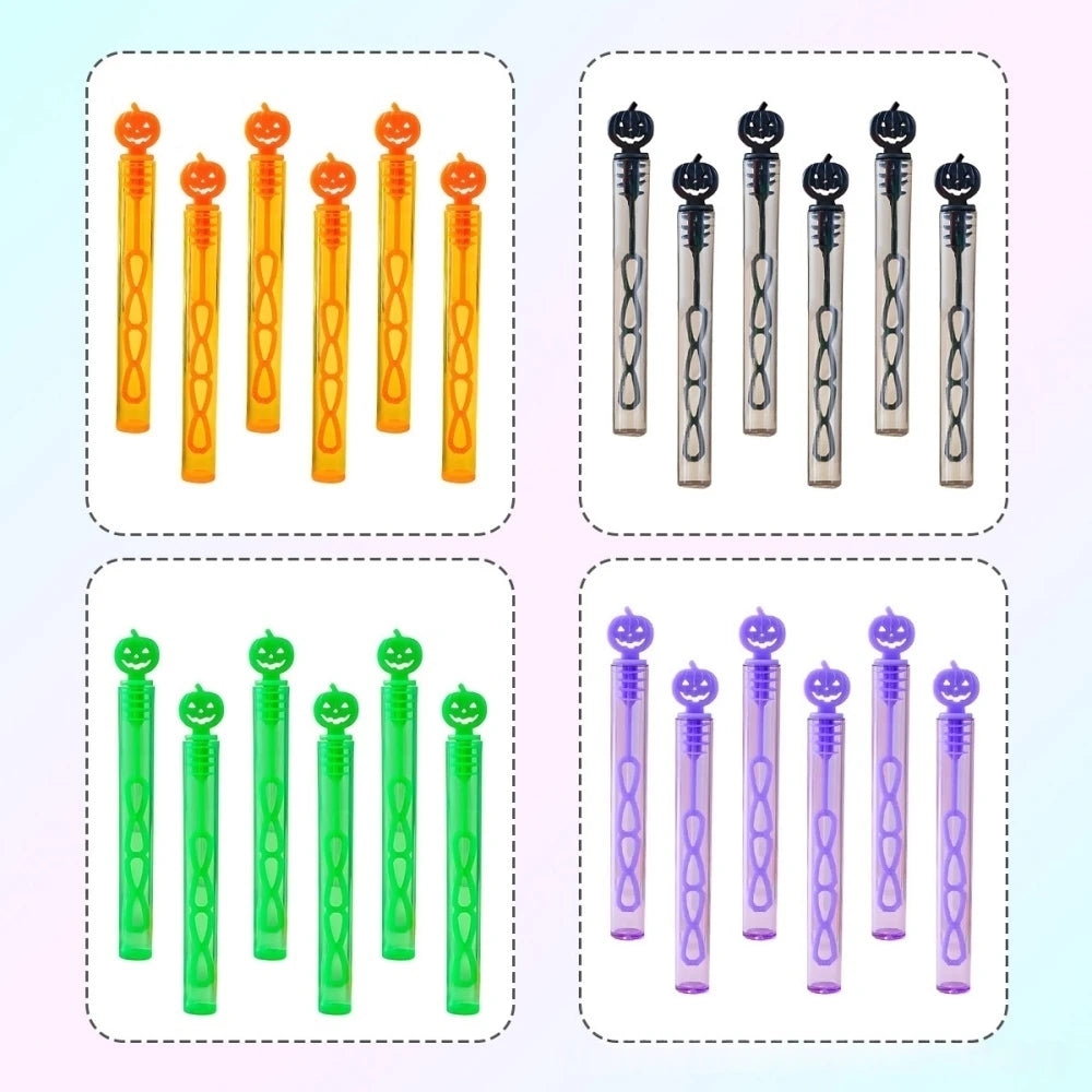 10-50 Pcs Halloween Pumpkin Soap-free Test Tube for Halloween Horror Prank Party Carnival Party School Party Gift Decoration