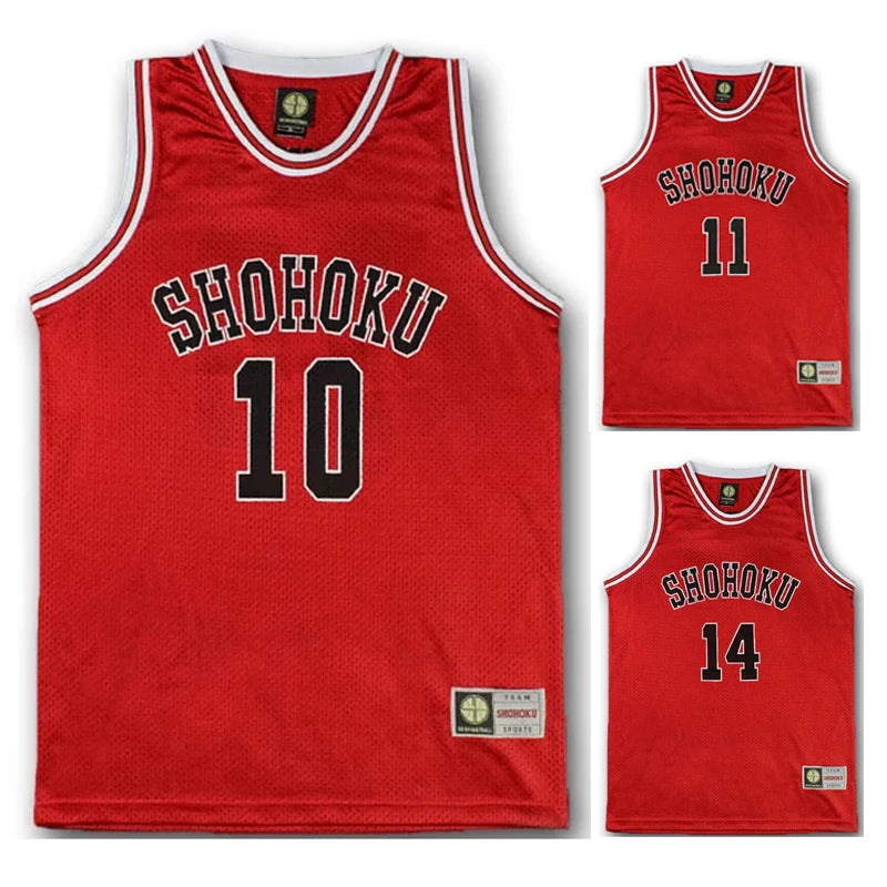 Anime-Inspired Basketball Jersey Cosplay Vest for Adults & Kids