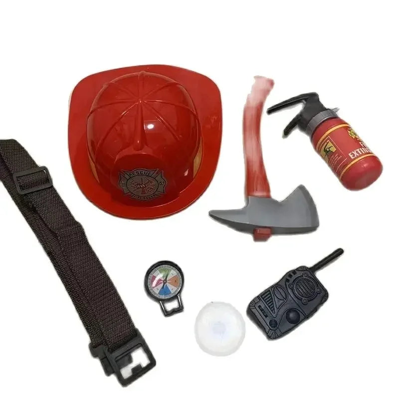 Kids Firefighter Costume Uniform for Boys & Girls