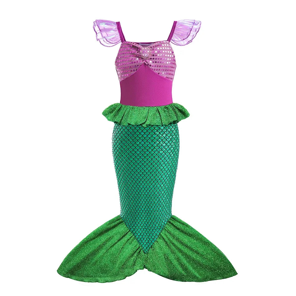 Girls Princess Dress Halloween Costume for Kids