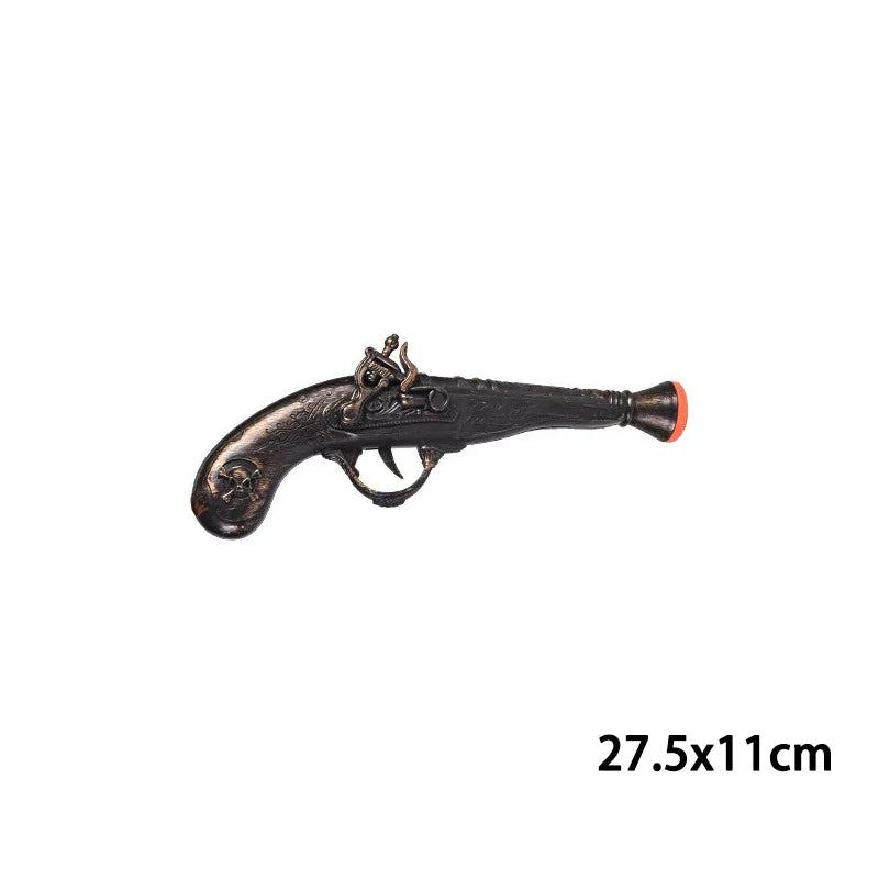 Pirate Toy Gun Costume Prop for Halloween Parties and Cosplay