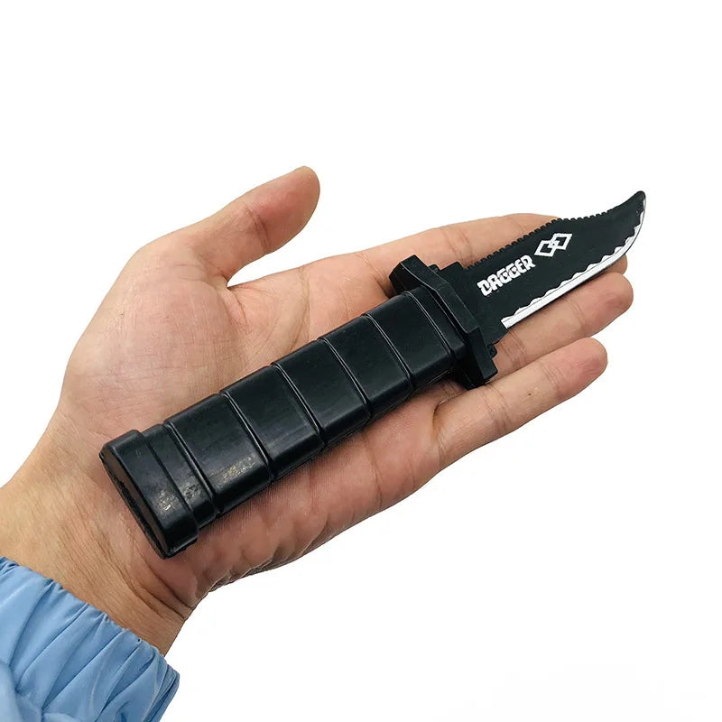 Adults Props Toys Joke Magic Plastic Retractable Knife Joke Prank Props Knife Scary Trick Fake Blade Funny Surprised Gift