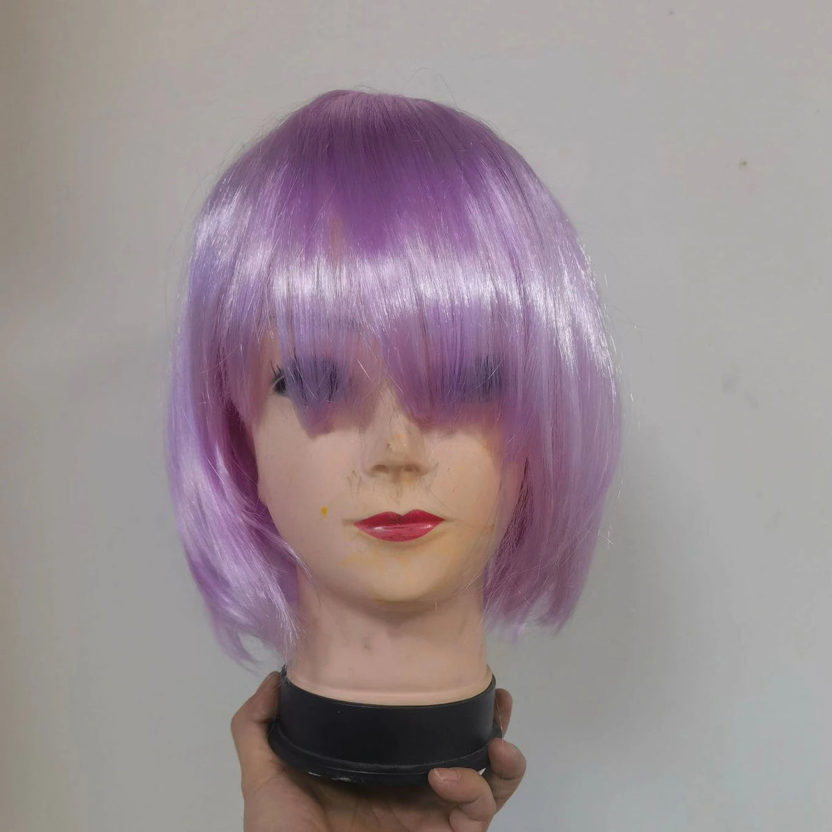 Short Bob Wig Synthetic Costume Wig for Cosplay & Parties