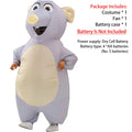 Adult Inflatable Mouse Costume for Halloween & Carnival