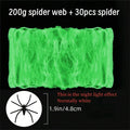 Glow in the Dark Halloween Spider Web Decoration
