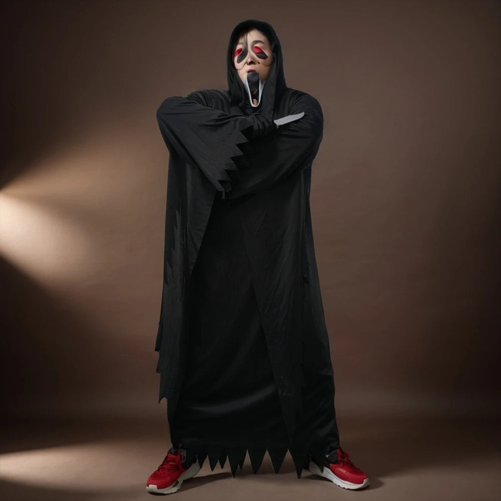 Adult Scream Ghost Reaper Costume for Halloween