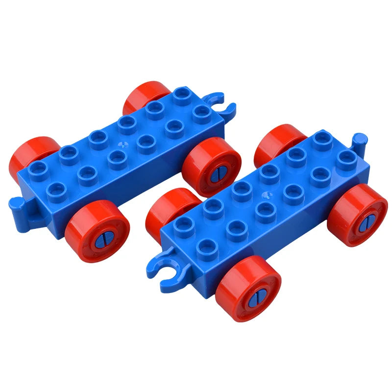 Big building blocks house accessory parts roof window wall construction assemble  bricks educational toys for children gift