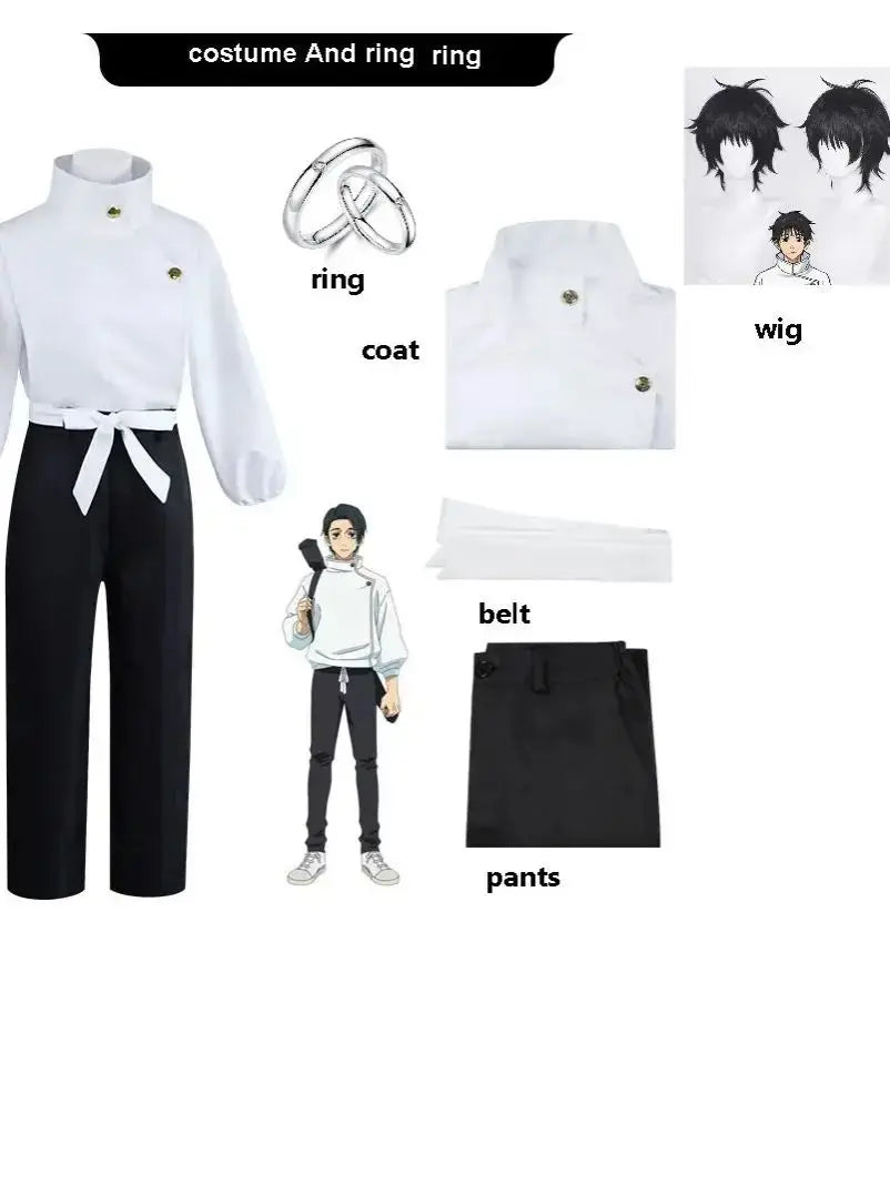 Men's Anime-Inspired Cosplay Costume Set