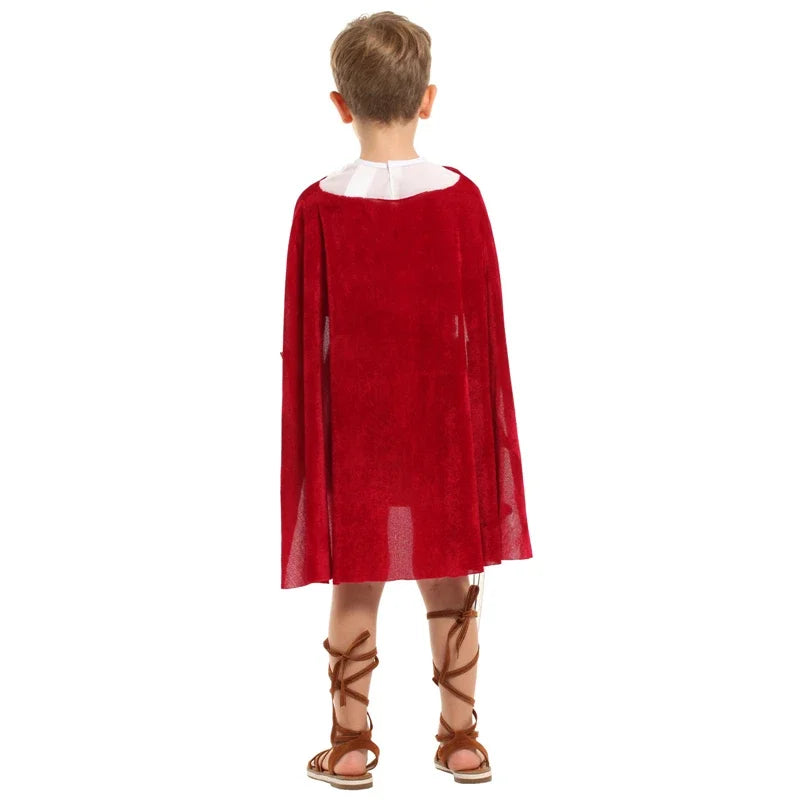 Kids Roman Warrior Costume for Halloween & Parties