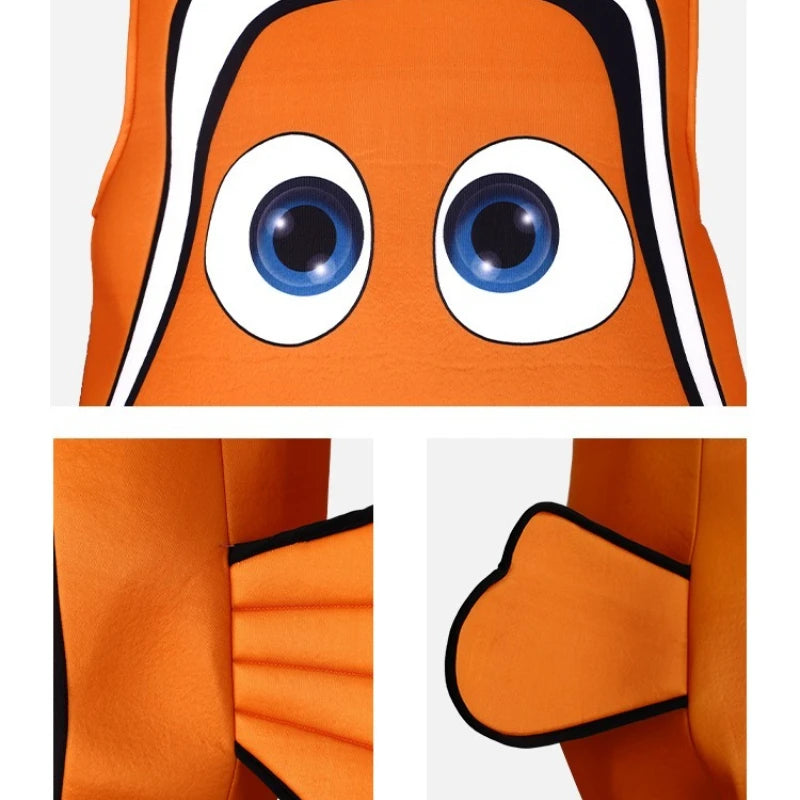 Clownfish Costume Adult Funny Ocean-Themed Cosplay Outfit