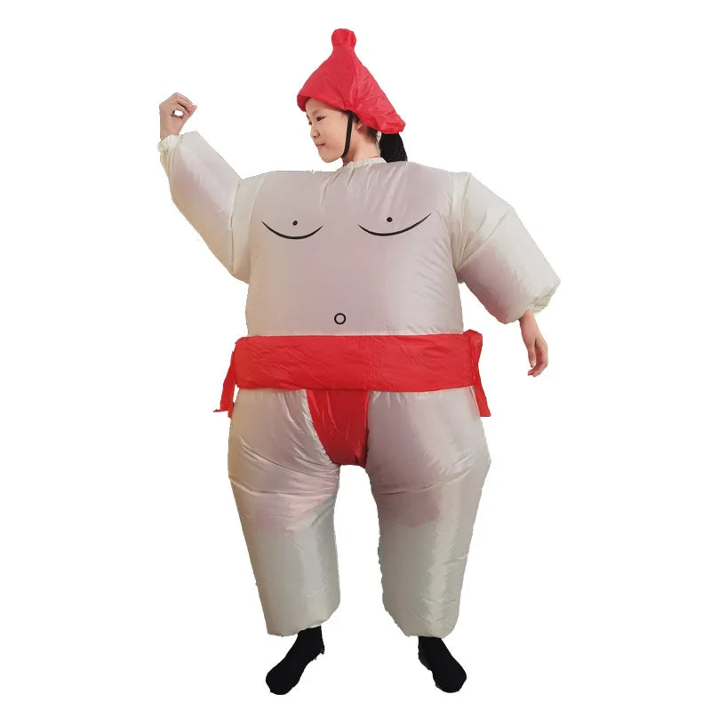 Inflatable Sumo Wrestler Costume for Kids & Adults