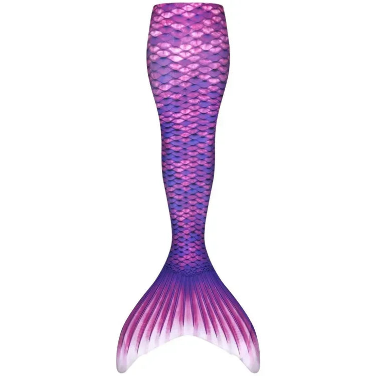 Mermaid Tail Costume Swimsuit with Monofin for Kids & Adults