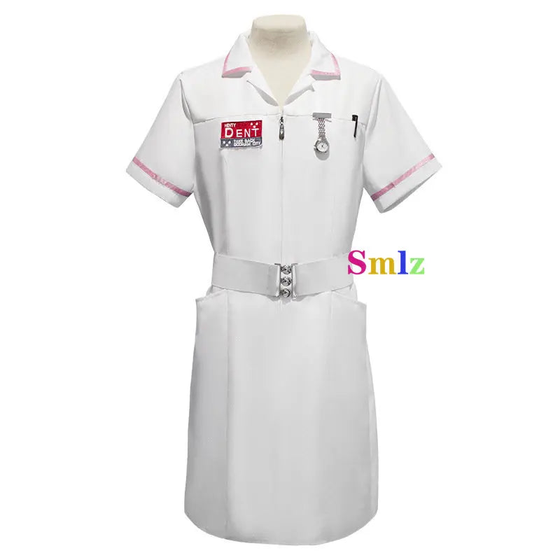 Scary Nurse-Inspired Halloween Cosplay Uniform Set