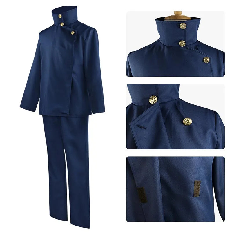 Anime-Inspired Uniform Cosplay Costume with Pants
